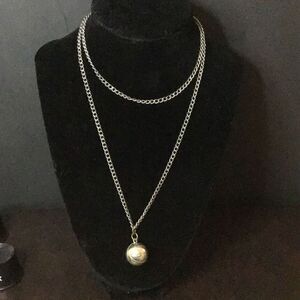 Vintage 1955 basketball pendant necklace